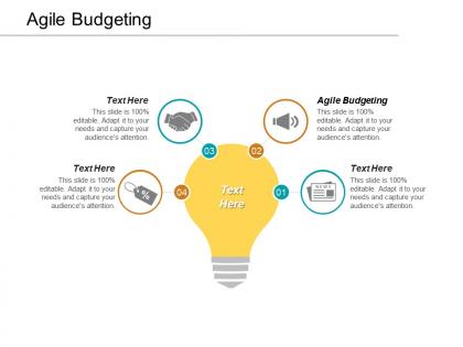 Agile budgeting ppt powerpoint presentation layouts diagrams cpb