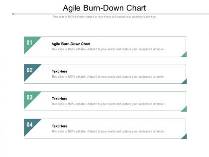 Agile burn down chart ppt powerpoint presentation model graphic images cpb