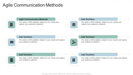 Agile Communication Methods In Powerpoint And Google Slides Cpb
