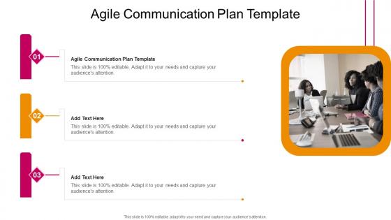 Agile Communication Plan Template In Powerpoint And Google Slides Cpb