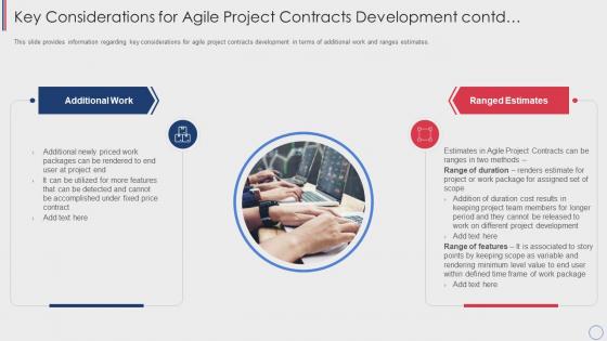 Agile cost estimation techniques key considerations for agile project contracts development contd