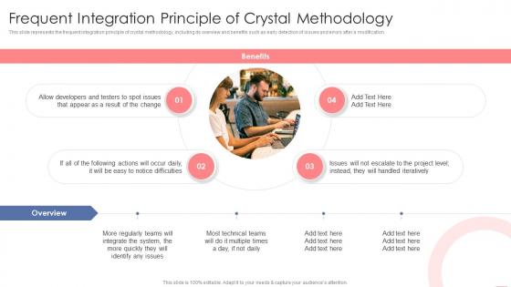 Agile Crystal Methodology IT Frequent Integration Principle Of Crystal Methodology
