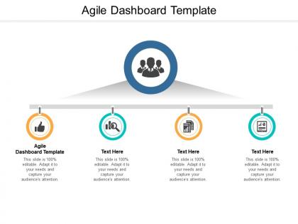 Agile dashboard template ppt powerpoint presentation portfolio maker cpb