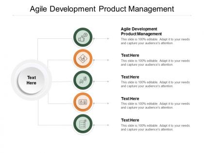 Agile development product management ppt powerpoint presentation styles cpb