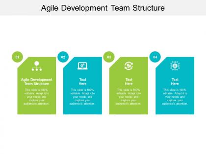 Agile development team structure ppt powerpoint presentation gallery cpb