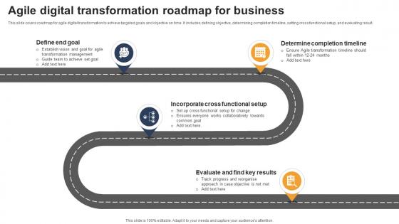 Agile Digital Transformation Roadmap For Business