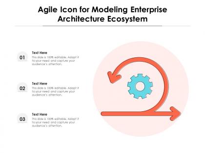 Agile icon for modeling enterprise architecture ecosystem