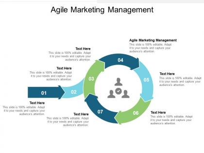 Agile marketing management ppt powerpoint presentation inspiration format ideas cpb