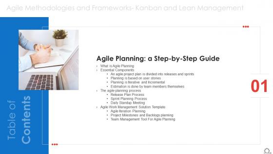 Agile Methodologies And Frameworks Kanban And Lean Management Guide Ppt Brochure
