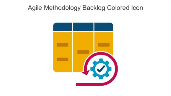 Agile Methodology Backlog Colored Icon In Powerpoint Pptx Png And Editable Eps Format
