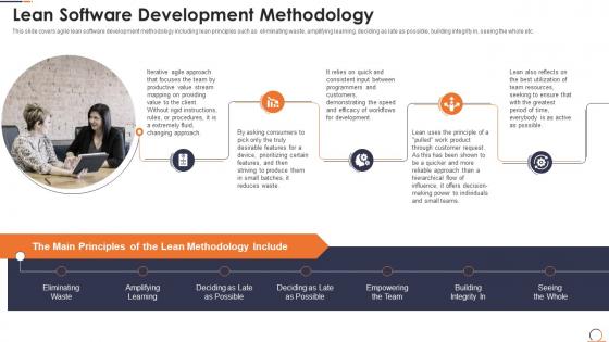 Agile methods it projects lean software development methodology