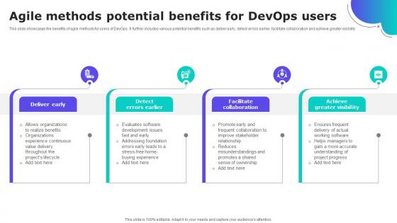 Agile Methods Potential Benefits For DevOps Users