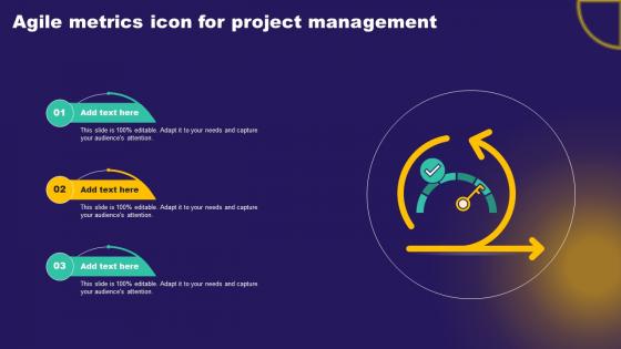 Agile Metrics Icon For Project Management