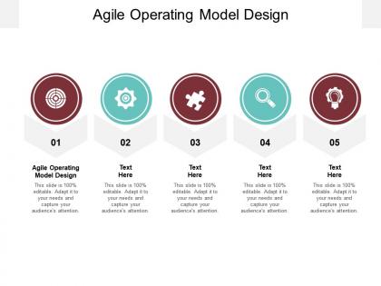 Agile operating model design ppt powerpoint presentation ideas guide cpb