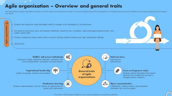 Agile Organization Overview And General Traits Iterative Change Management CM SS V
