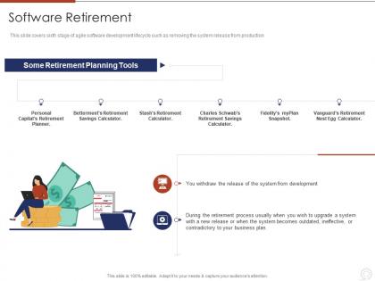 Agile planning development methodologies and framework it software retirement