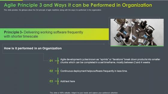 Agile Principle 3 And Ways It Can Be Performed Manifesto Agile Software Development