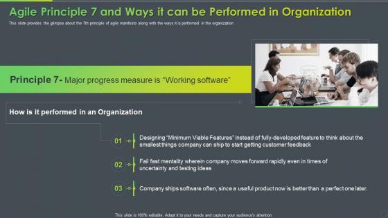 Agile Principle 7 And Ways It Can Be Performed Manifesto Agile Software Development