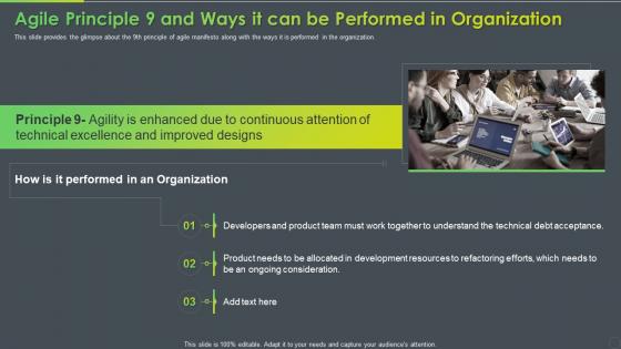 Agile Principle 9 And Ways It Can Be Performed Manifesto Agile Software Development