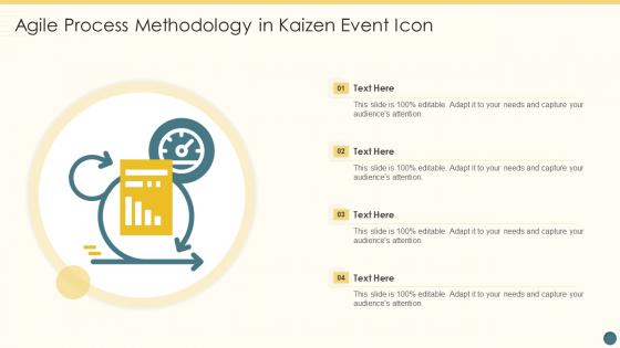 Agile Process Methodology In Kaizen Event Icon