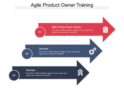 Agile product owner training ppt powerpoint presentation gallery backgrounds cpb