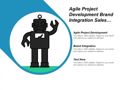 Agile project development brand integration sales force tracking cpb
