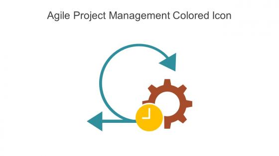 Agile Project Management Colored Icon In Powerpoint Pptx Png And Editable Eps Format