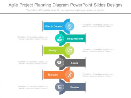 Agile project planning diagram powerpoint slides designs