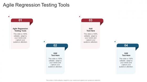 Agile Regression Testing Tools In Powerpoint And Google Slides Cpb