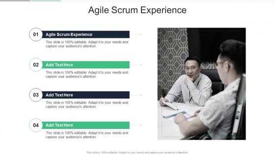 Agile Scrum Experience In Powerpoint And Google Slides Cpb