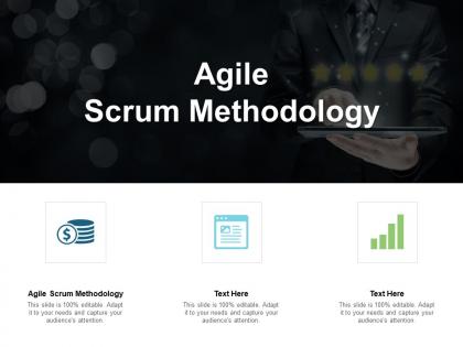 Agile scrum methodology ppt powerpoint presentation slides templates cpb