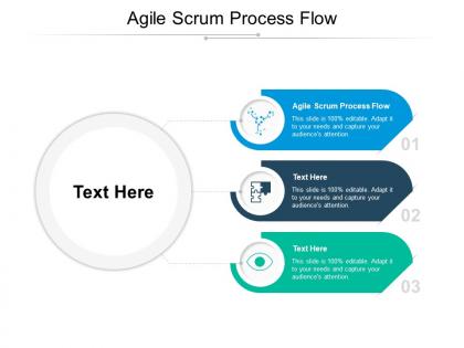 Agile scrum process flow ppt powerpoint presentation model example topics cpb
