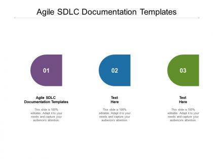 Agile sdlc documentation templates ppt powerpoint presentation file introduction cpb