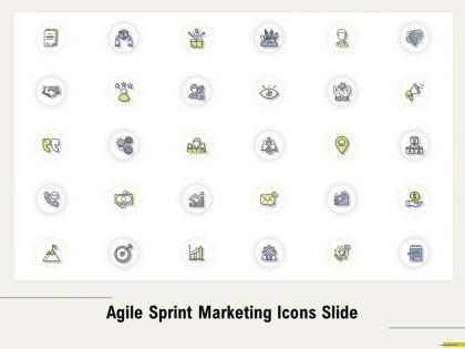 Agile sprint marketing icons slide ppt powerpoint presentation model slideshow