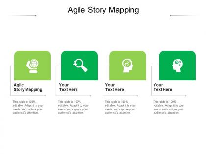 Agile story mapping ppt powerpoint presentation model templates cpb