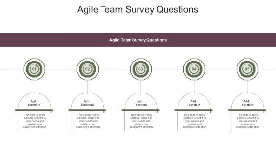 Agile Team Survey Questions In Powerpoint And Google Slides Cpb
