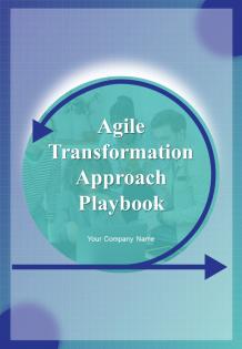 Agile Transformation Approach Playbook Report Sample Example Document
