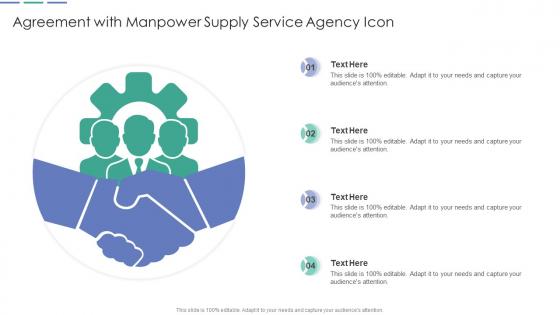 Agreement With Manpower Supply Service Agency Icon