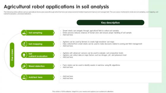Agricultural Robot Applications In Soil Smart Agriculture Using IoT System IoT SS V