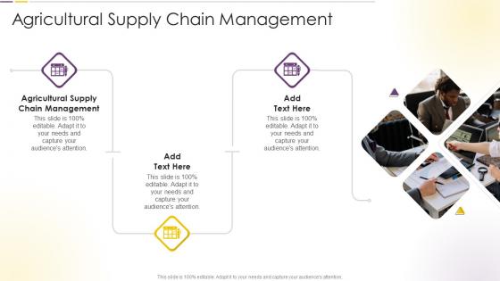 Agricultural Supply Chain Management In Powerpoint And Google Slides Cpb