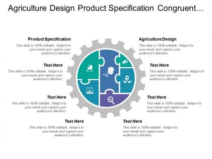 Agriculture design product specification congruent team test automation