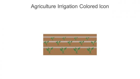 Agriculture Irrigation Colored Icon In Powerpoint Pptx Png And Editable Eps Format
