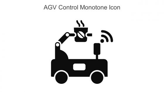 AGV Control Monotone Icon In Powerpoint Pptx Png And Editable Eps Format