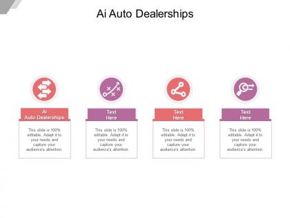 Ai auto dealerships ppt powerpoint presentation gallery introduction cpb
