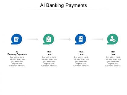 Ai banking payments ppt powerpoint presentation model objects cpb