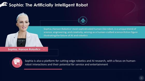 AI Based Humanoid Robot Training Ppt