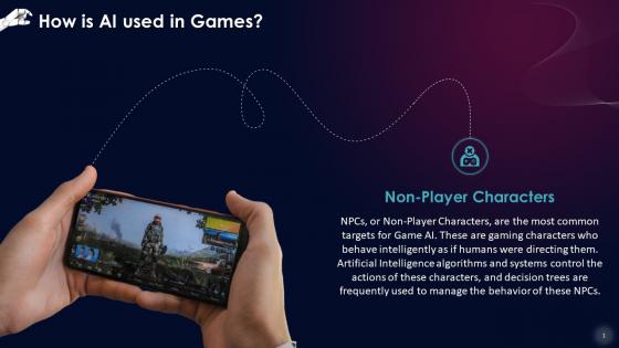AI Based Non Player Characters For Gaming Training Ppt