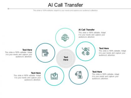 Ai call transfer ppt powerpoint presentation slides example file cpb