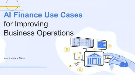 AI Finance Use Cases For Improving Business Operations AI CD V