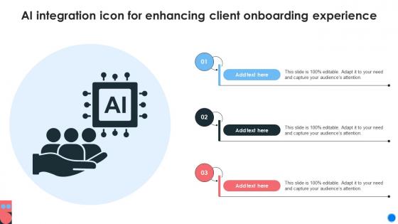 Ai Integration Icon For Enhancing Client Onboarding Experience